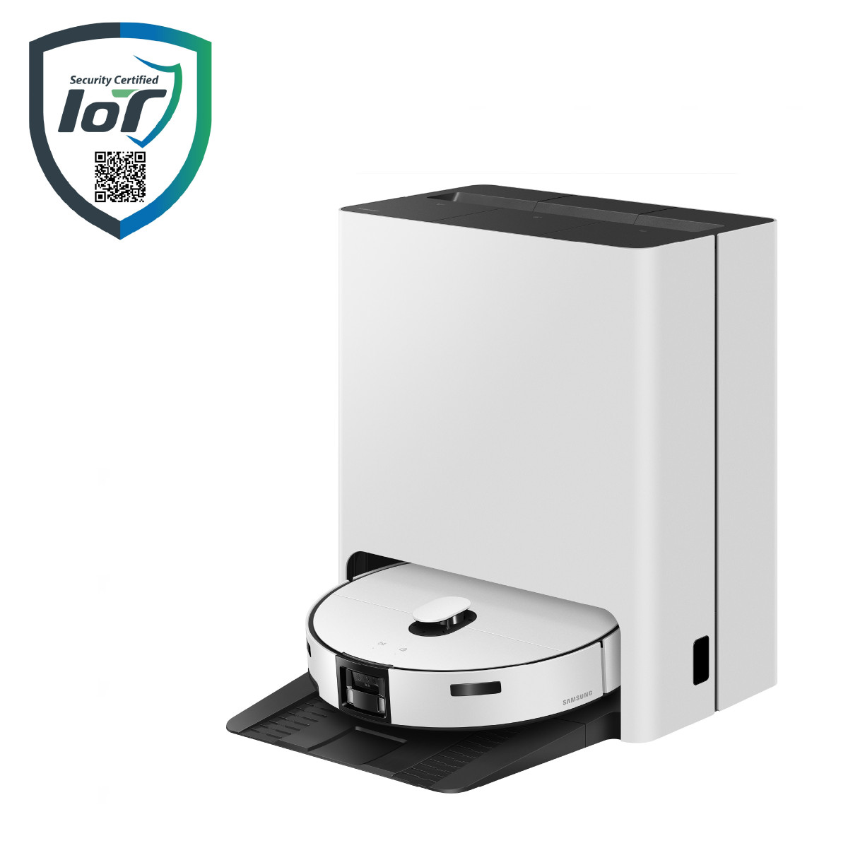 ▲삼성전자 2025년형 로봇청소기 신제품이 과학기술정보통신부와 한국인터넷진흥원(KISA)이 주관하는 '사물인터넷(IoT) 보안 인증'에서 최고 등급인 '스탠다드(Standard)' 등급을 획득했다.  (자료제공=삼성전자)