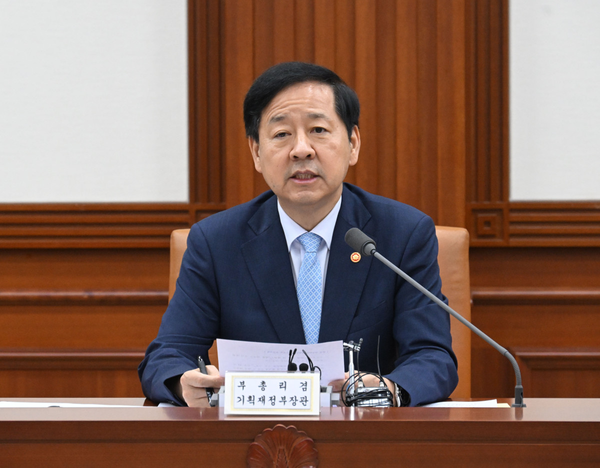 ▲구윤철 부총리 겸 기획재정부 장관이 9월 2일 서울 종로구 정부서울청사에서 열린 대외경제장관회의를 주재, 모두발언을 하고 있다. (사진제공=기획재정부)