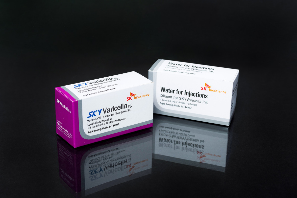 ▲SK바이오사이언스의 수두백신 스카이바리셀라. (사진제공=SK바이오사이언스)