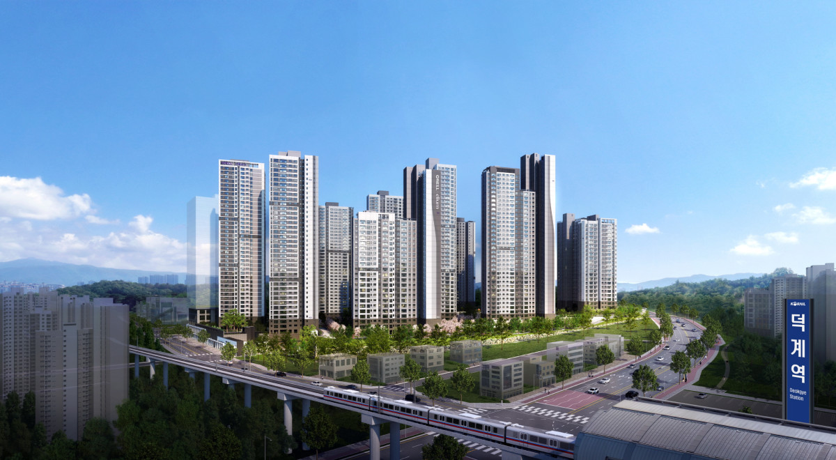 ▲'지웰 엘리움 양주 덕계역' 투시도