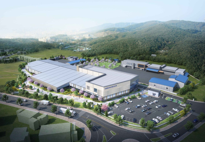 ▲삼성메디슨 홍천공장 증축공사 조감도. (사진제공=동부건설)