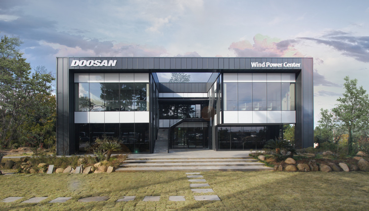 ▲두산윈드파워센터 전경. (사진제공=두산에너빌리티)