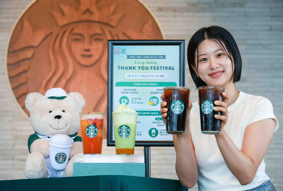 ▲스타벅스, ‘1500만 버디 감사 이벤트’로 원 모어 커피 이용 50% 증가 (사진제공=스타벅스코리아)