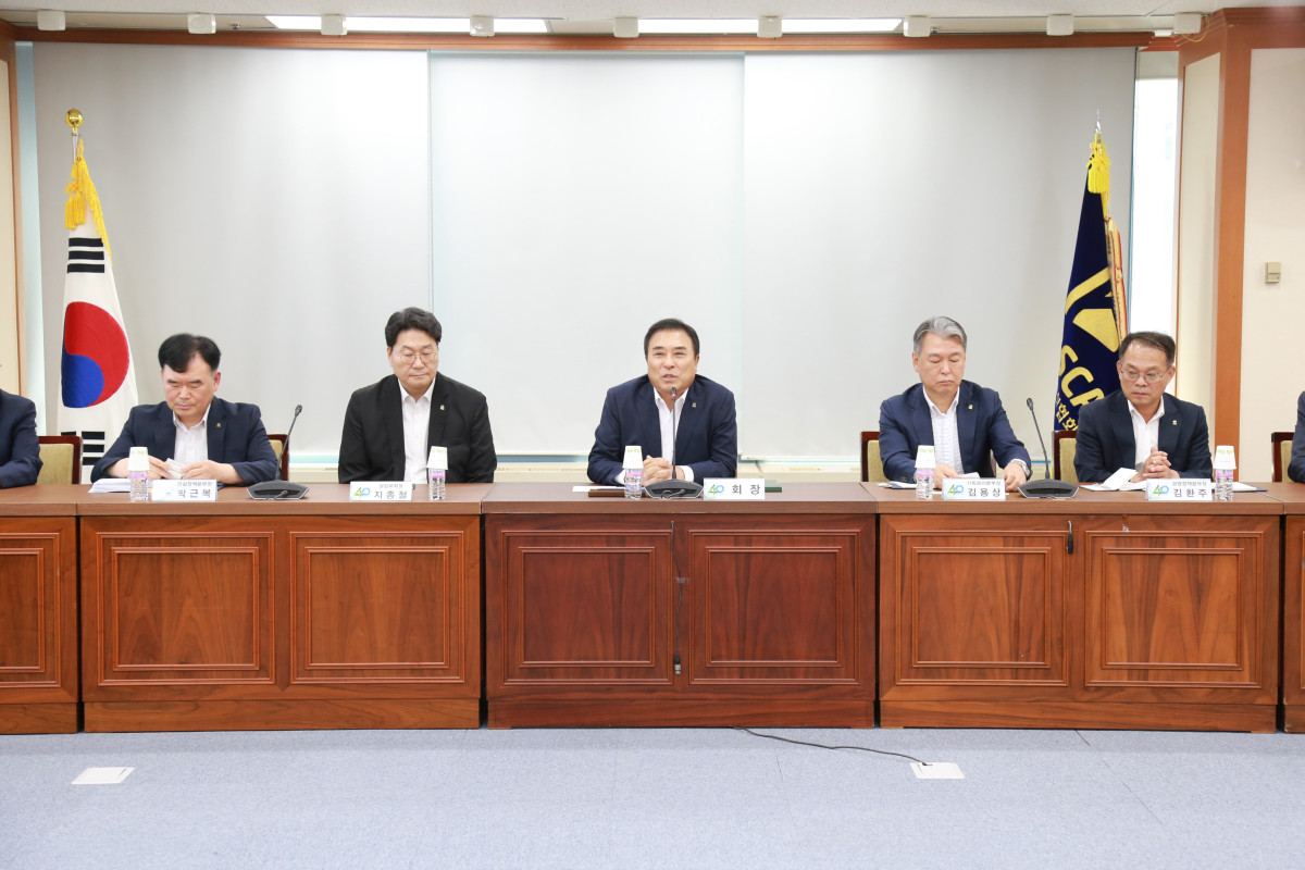 ▲3일 대한전문건설협회(전건협)는 서울 동작구 신대방동 전문건설회관에서 창립 40주년 기념 기자간담회를 개최했다. (사진제공=대한전문건설협회)