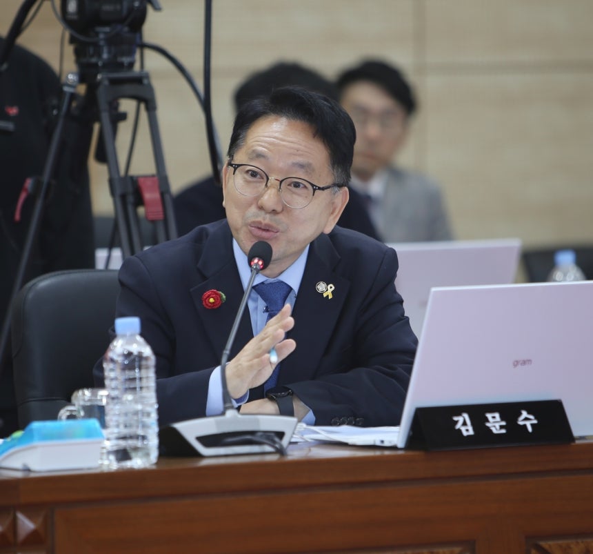 ▲김문수 더불어민주당 의원. (뉴시스)