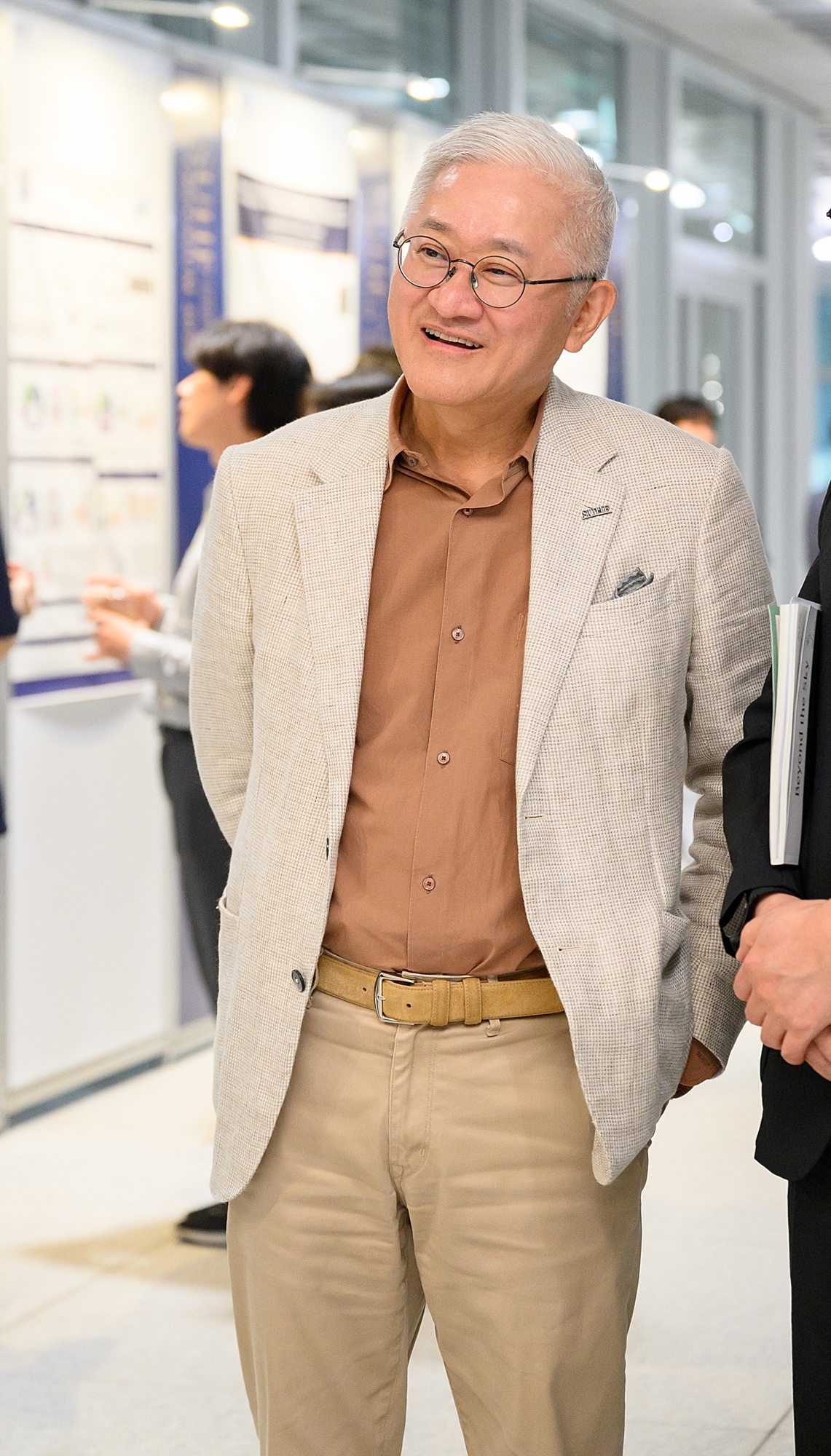 ▲8월 30일 아모레퍼시픽 본사에서 열린 'SUHF 심포지엄 2025'을 찾은 서경배 아모레퍼시픽그룹 회장. (사진제공=아모레퍼시픽)