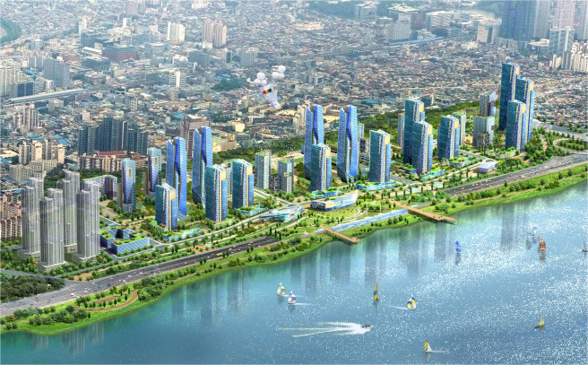 ▲성수전략정비구역 조감도. (사진제공=성수전략정비구역 제1지구 주택재개발정비사업조합)