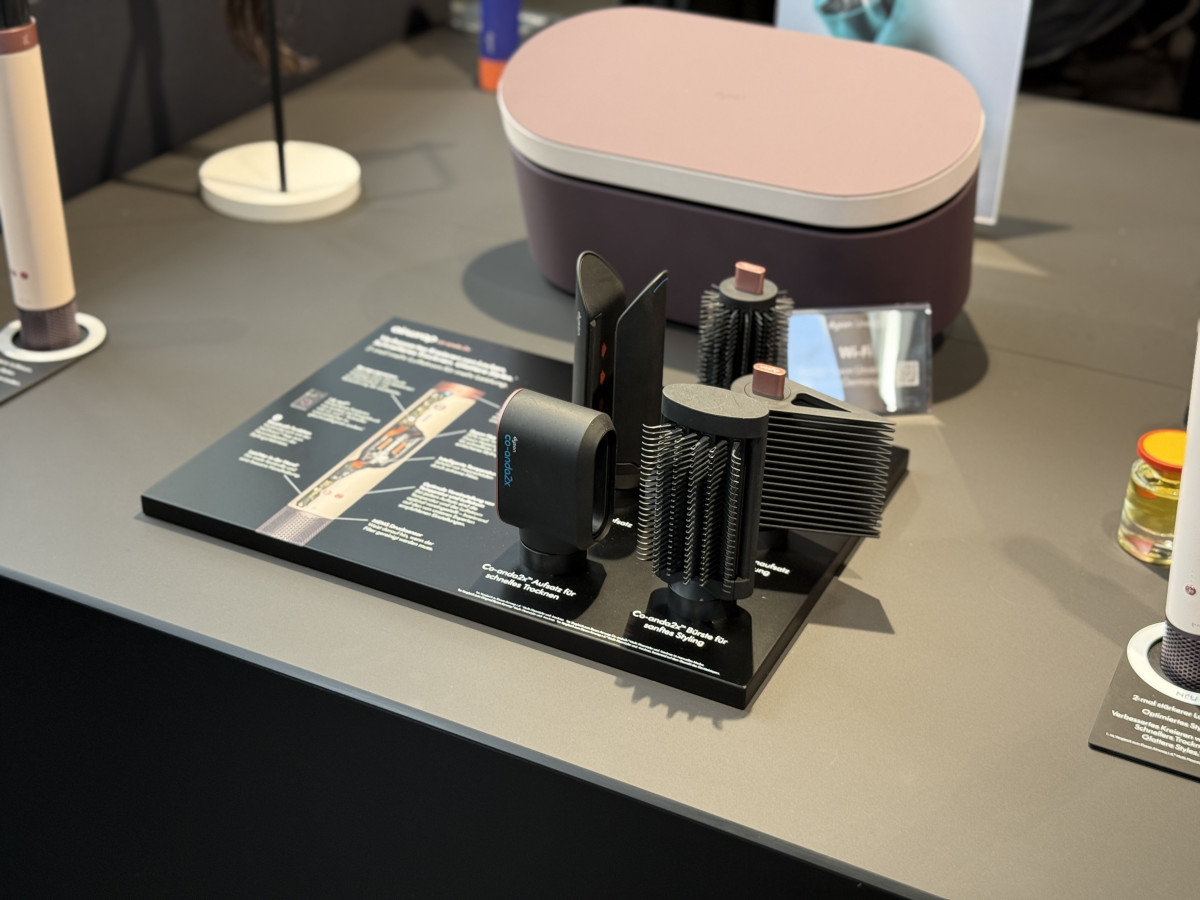 ▲다이슨 신제품이 전시돼 있다. (박민웅 기자 pmw7001@)