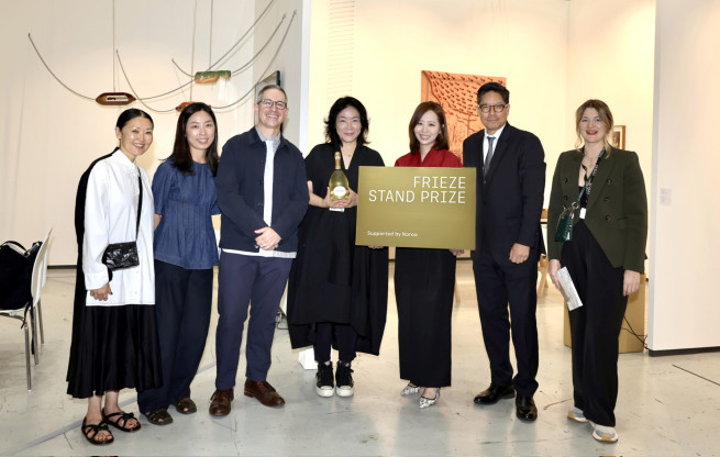 ▲프리즈 메인섹션 스탠드 프라이즈 시상식 (사진제공=노루페인트)