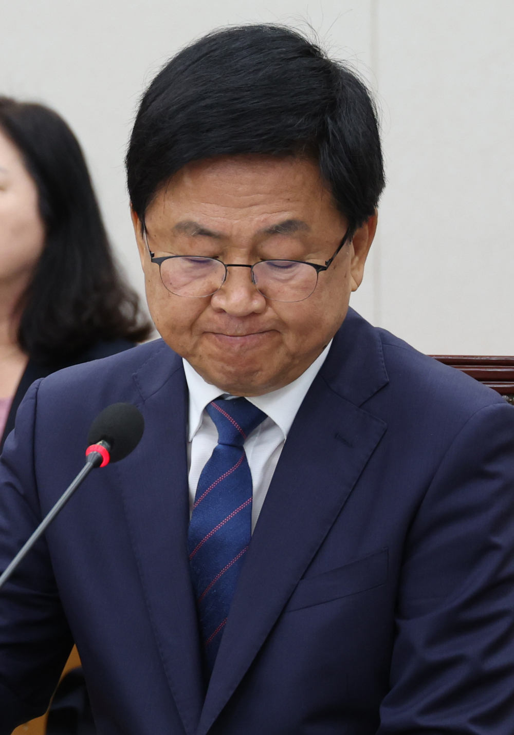 ▲최교진 사회부총리 겸 교육부 장관 후보자가 2일 서울 여의도 국회 교육위원회 전체회의에서 열린 인사청문회에 참석하고 있다. ( 고이란 기자 photoeran@)