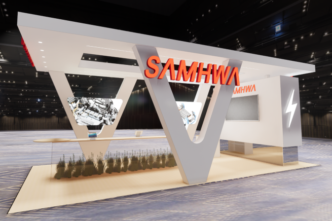 ▲삼화페인트 2025 인터배터리 부스 조감도 (사진제공=삼화페인트)