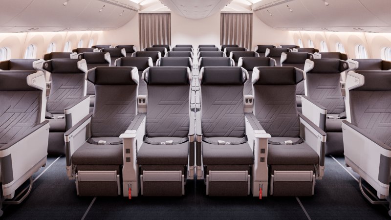 ▲대한항공 '프리미엄석' 좌석 예상 이미지. (사진제공=대한항공)