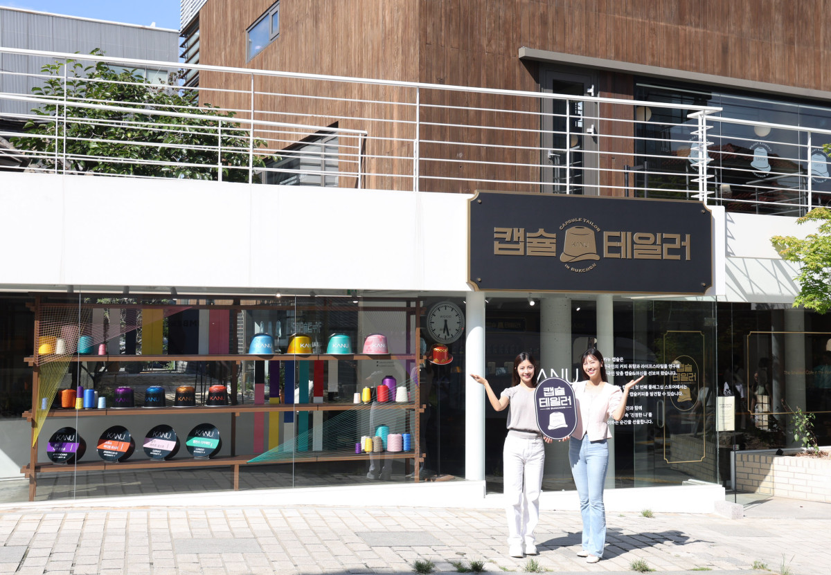 ▲‘카누 캡슐 테일러’ 플래그십 스토어 (사진제공=동서식품)