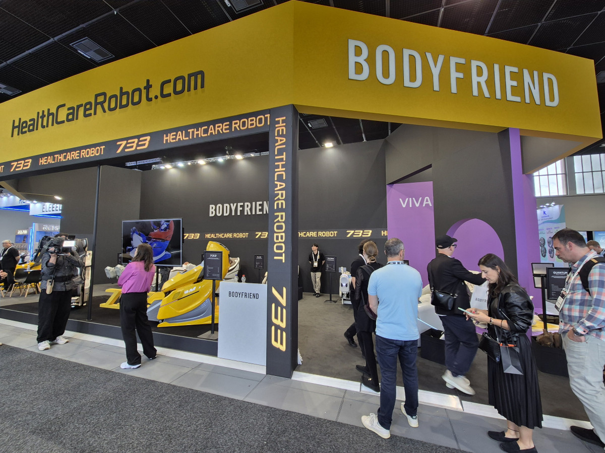 ▲바디프랜즈 IFA 2025 행사장 전경 (박민웅 기자 pmw7001@)