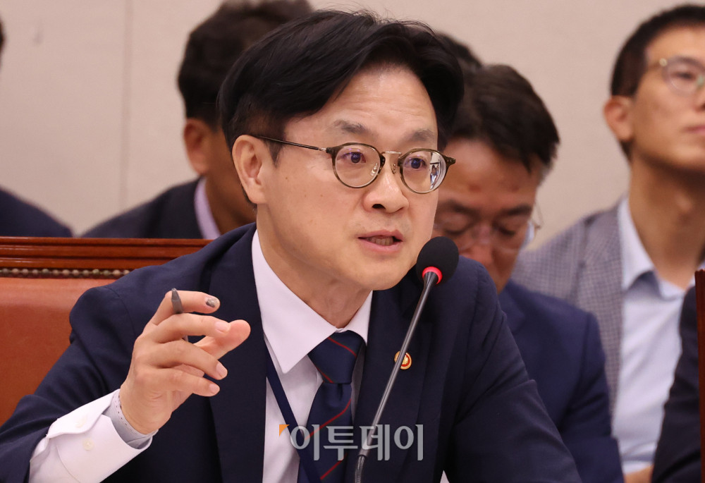 ▲김정관 산업통상자원부 장관. 고이란 기자 photoeran@