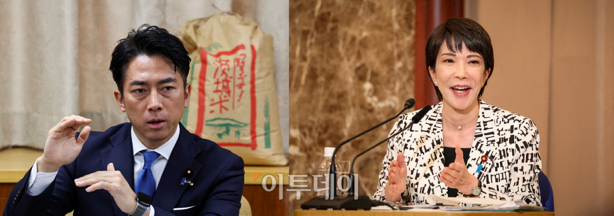 ▲이시바 시게루 일본 총리 겸 집권 자민당 총재가 사퇴 의사를 밝히면서 차기 총재 유력 후보로는 세대교체론을 내세운 고이즈미 신지로(왼쪽) 농림수산상과 아베 신조 전 총리의 강경 보수 노선을 계승해 ‘여자 아베’로 불리는 다카이치 사나에 전 경제안보담당상이 꼽힌다.  (사진출처 로이터연합뉴스)