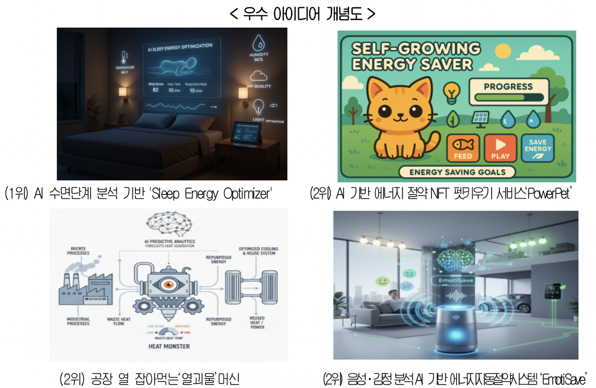 ▲대한상공회의소 '에너지절약 기술, 제품 아이디어 공모전' 우수 아이디어 개념도 (사진제공-대한상공회의소)