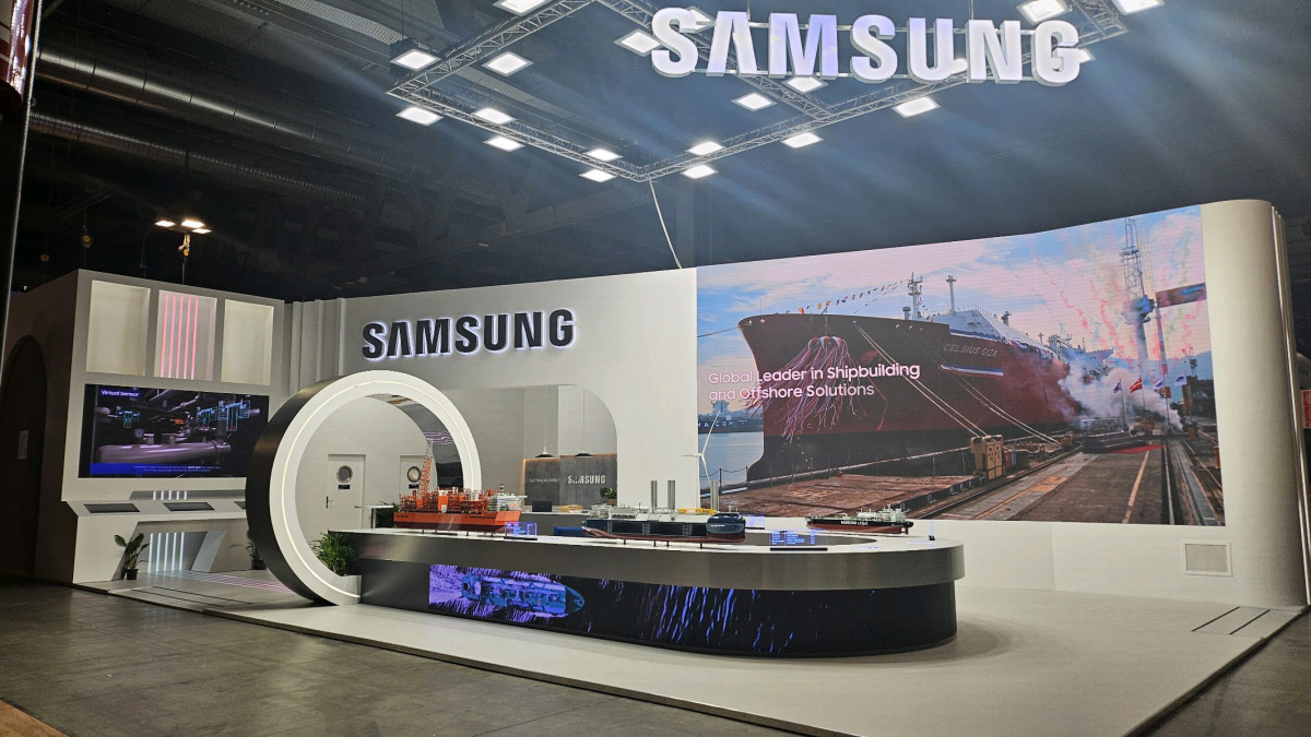 ▲삼성중공업 가스텍 2025 전시부스 전경. (사진= 삼성중공업)