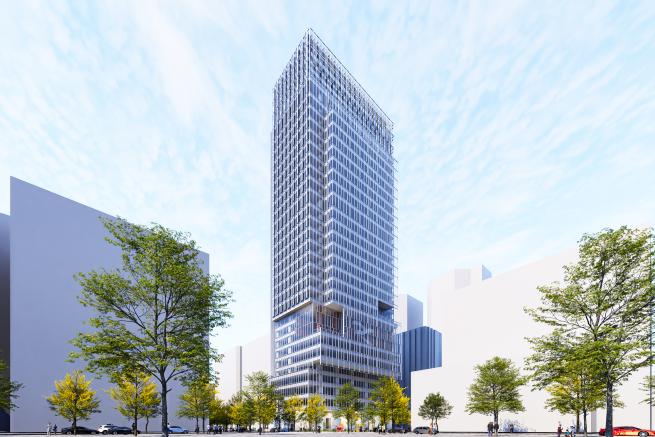 ▲여의도동 36-1 복합시설 재건축 사업 투시도. (사진제공=서울시)