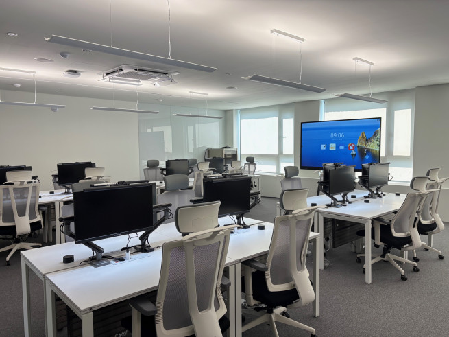 ▲서울 청년취업사관학교 양천캠퍼스 실내 모습. (사진제공=서울경제진흥원)