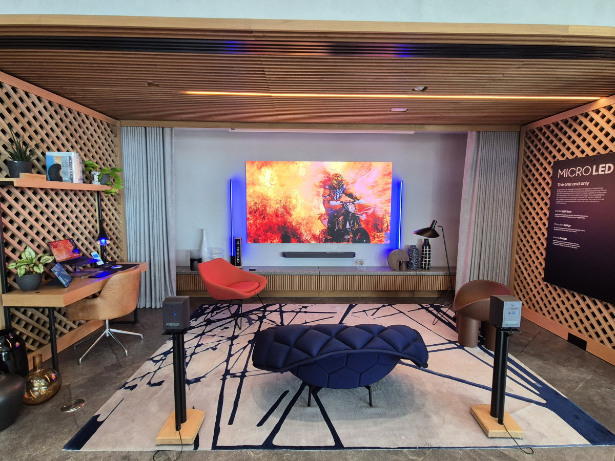 ▲삼성 킹스크로스 부스 전경 (박민웅 기자 pmw7001@)