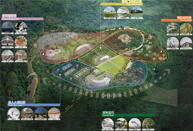 ▲금련산 종합구상도 (사진제공=부산시청 )