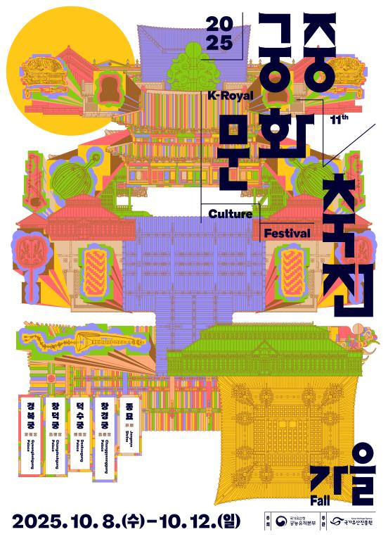 ▲2025 궁중문화축전 포스터 (국가유산청)