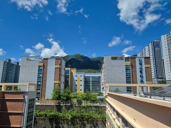 ▲기장 정관 신정고등학교 전경 (사진제공=부산시교육청)