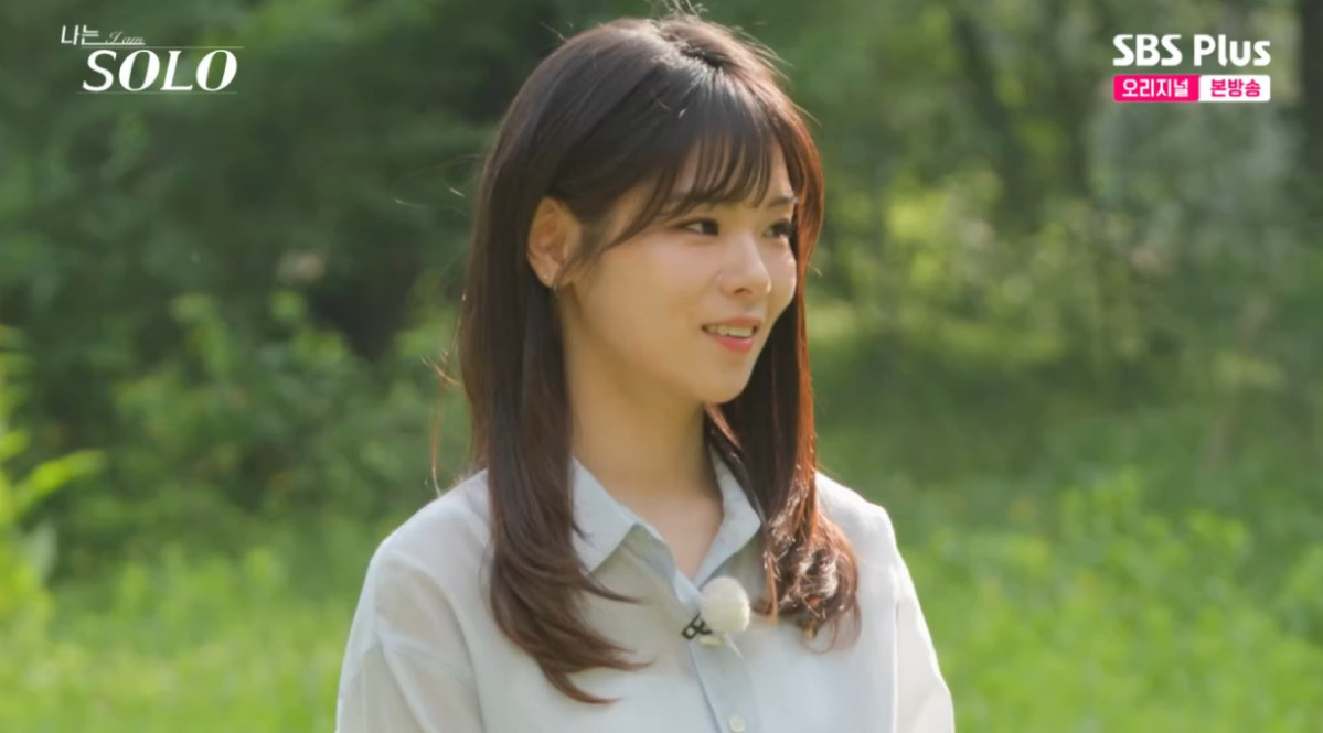 ▲28기 옥순. (출처=SBS PLUS ‘나는 SOLO’ 캡처)