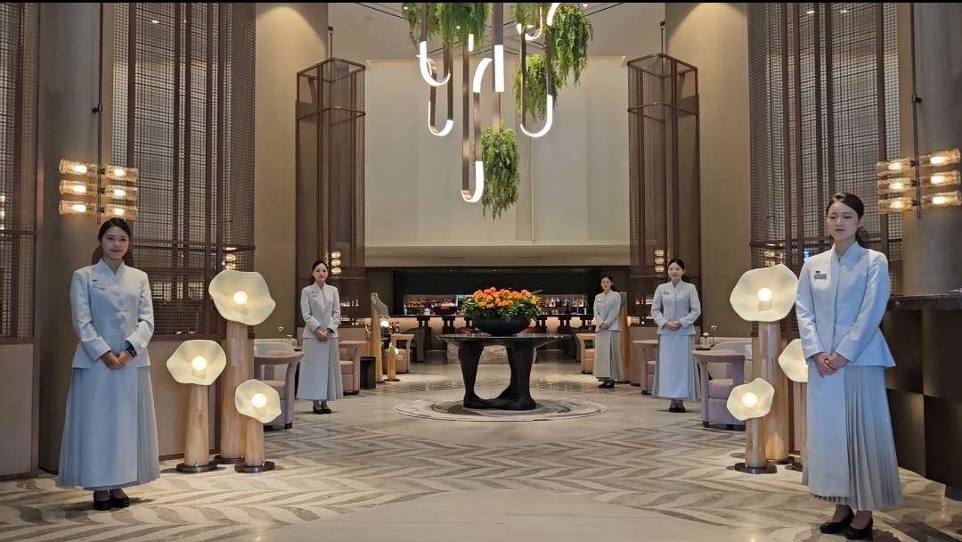 ▲웨스틴 서울 파르나스 1층 라운지 (문현호 기자 m2h@)