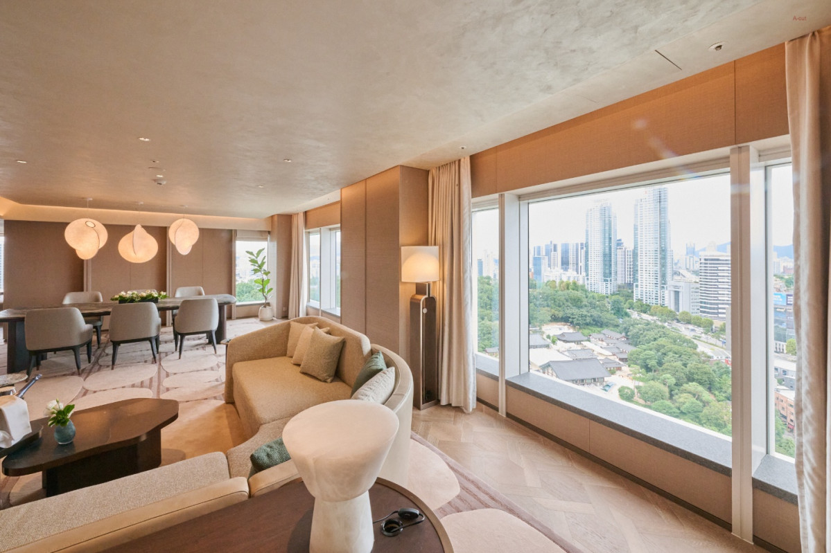 ▲웨스틴 서울 파르나스 '프레지덴셜 스위트' (사진제공=파르나스호텔)