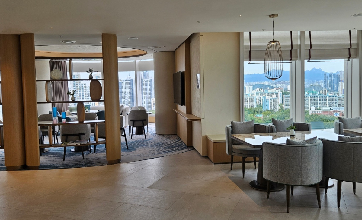 ▲웨스틴 서울 파르나스 ‘웨스틴 클럽’ (문현호 기자 m2h@)