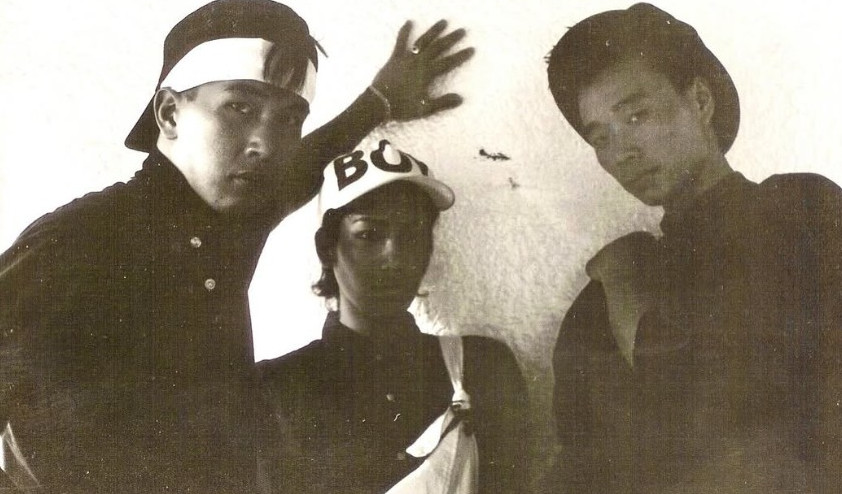 ▲구준엽(왼), 김송, 강원래. (출처=강원래SNS)