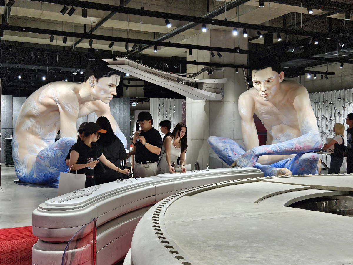 ▲서울 성동구 성수동에 있는 아이아이컴바인드 신사옥 '하우스 노웨어 서울' 내부. (사진=연희진 기자)