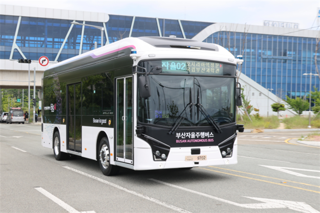 ▲부산자율주행버스 사진 (사진제공=부산시청 )
