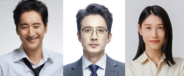 ▲15일 서울시 명예시장으로 위촉된 배우 신현준(왼쪽), 정준호(가운데), 전 배구선수 김연경. (사진제공=서울시)