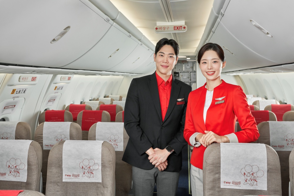 ▲티웨이항공이 대구, 부산 신입 객실 승무원의 채용을 진행한다.  (사진=티웨이항공)