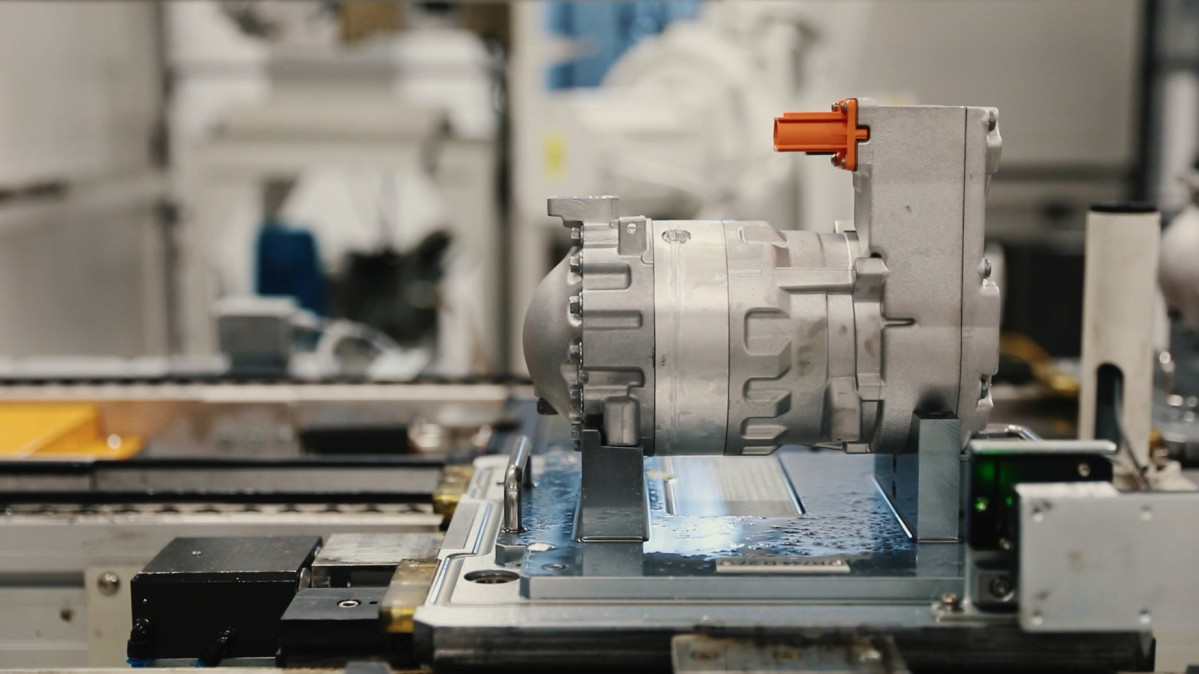 ▲R744 전동컴프레서 (사진=한온시스템)