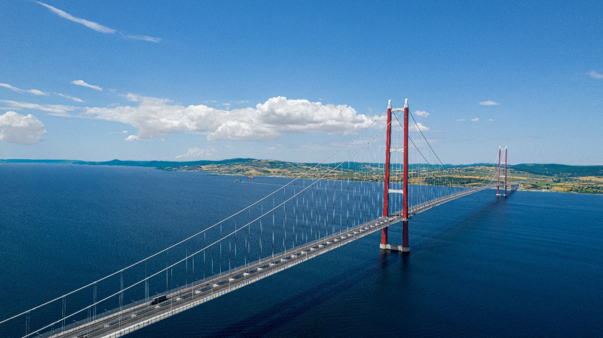 ▲차니칼레 대교. (사진제공=DL이앤씨)