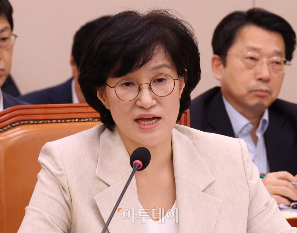 ▲원민경 여성가족부 장관. 고이란 기자 photoeran@ (이투데이DB)