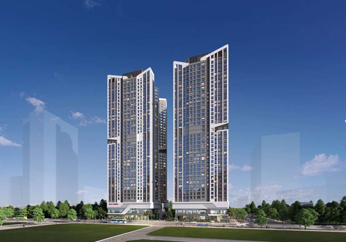 ▲'힐스테이트 둔산' 투시도