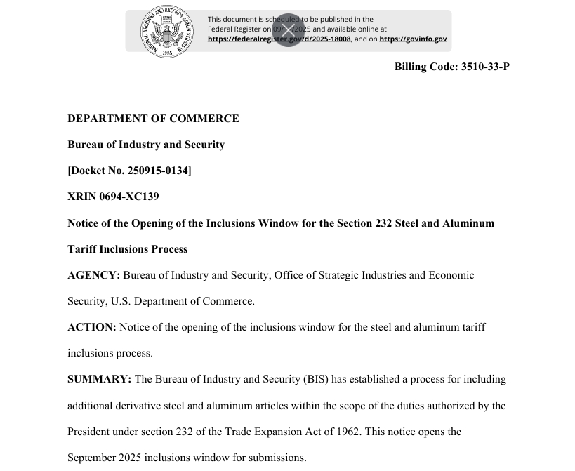 (출처 美연방관보)