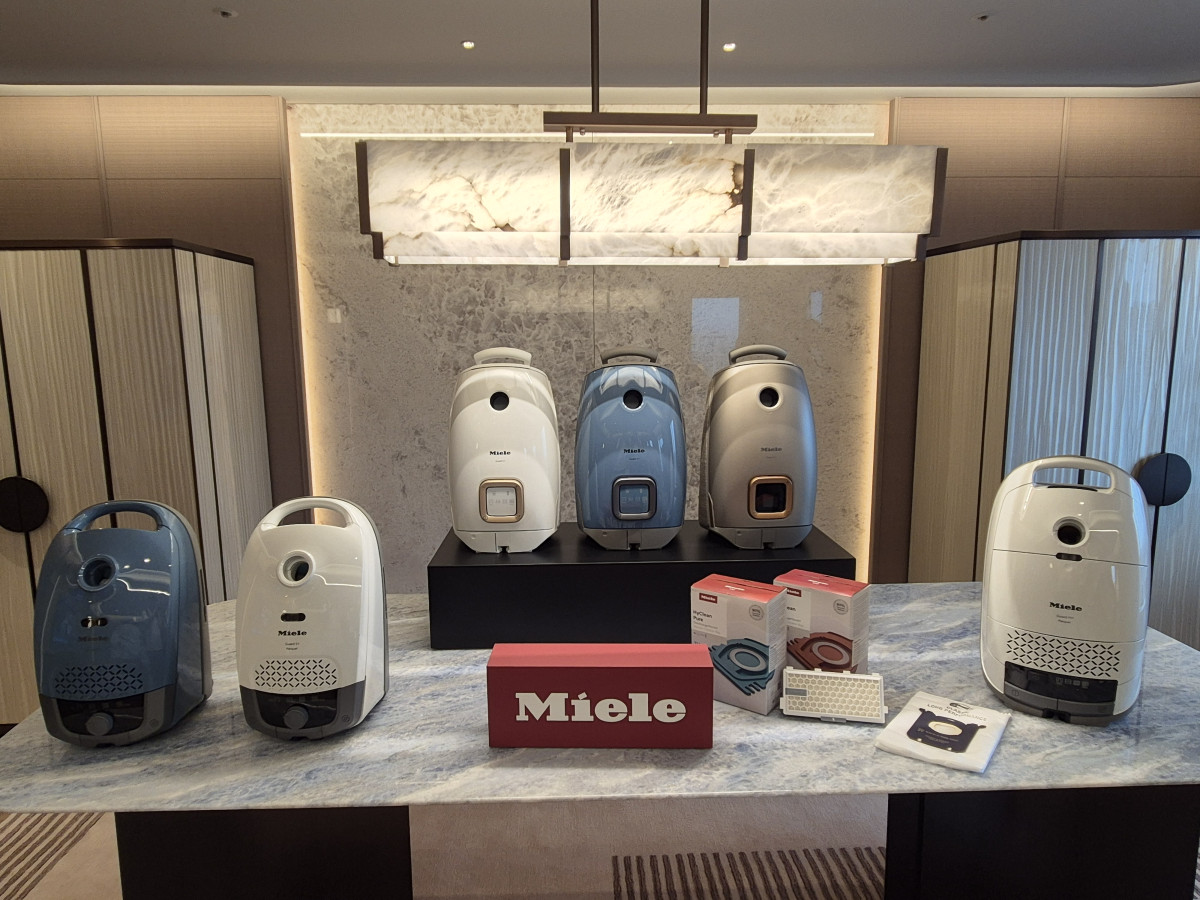 ▲밀레 먼지봉투형 진공청소기 '가드' 시리즈 (박민웅 기자 pmw7001@)