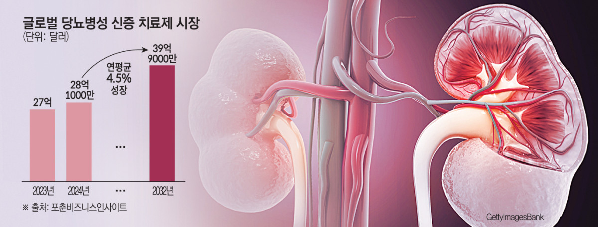 당뇨병 환자 4명 중 1명은 ‘이 합병증’⋯5조원대 치료제 시장 각축전