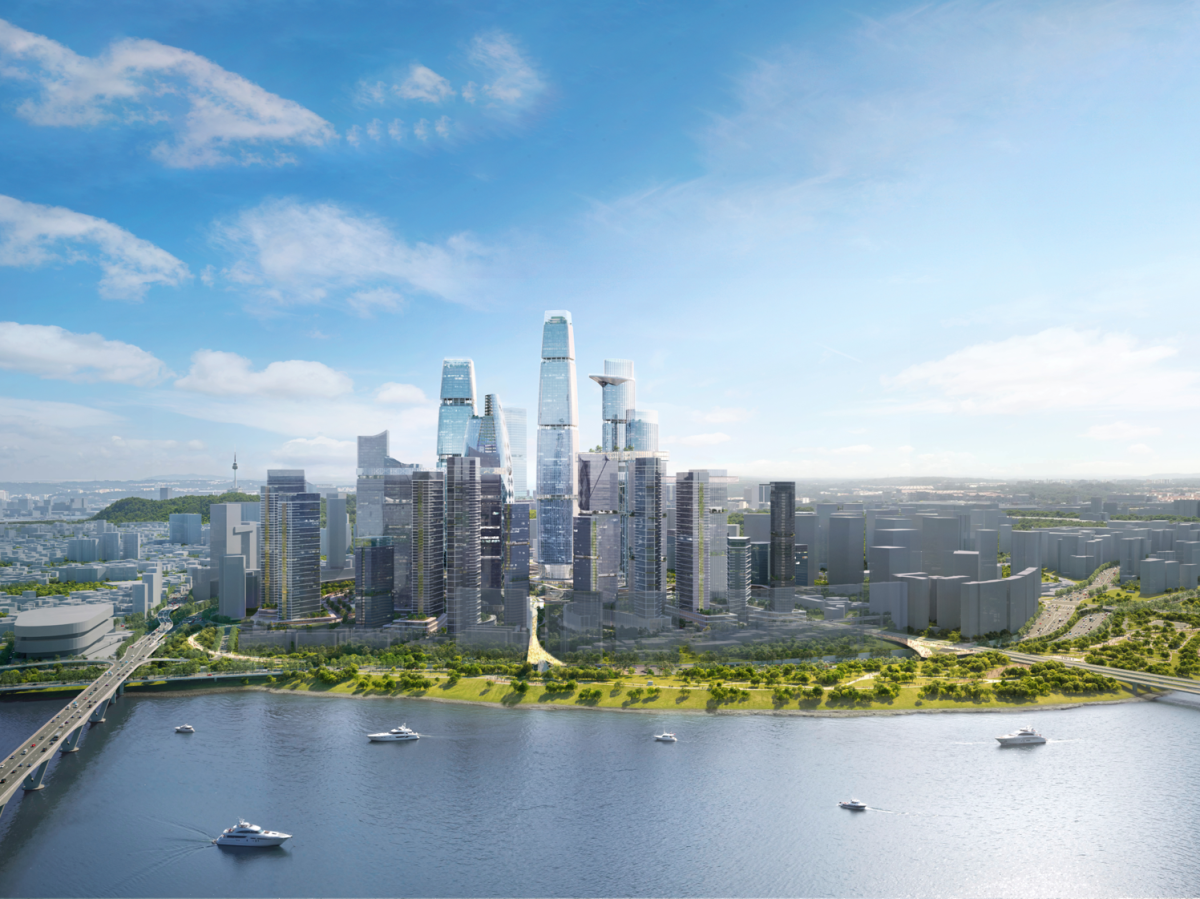 ▲ 용산국제업무지구 조감도. (사진제공=서울시)