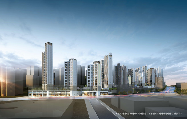 ▲철산역 자이 투시도. (사진제공=GS건설)