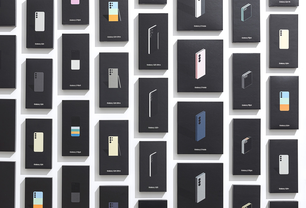 ▲'IDEA 2025'에서 금상을 수상한 '삼성 모바일 디자인 비주얼 아이덴티티 시스템' (사진제공-삼성전자)