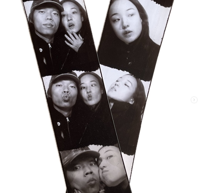 ▲가수 오존과 전주니. (출처=전주니 인스타그램 캡처)