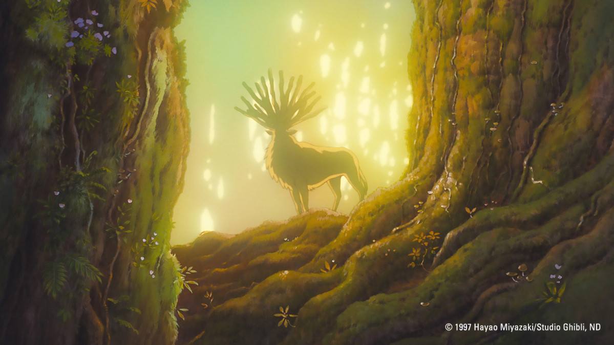 ▲영화 '모노노케 히메' 스틸. (사진제공=NEW)