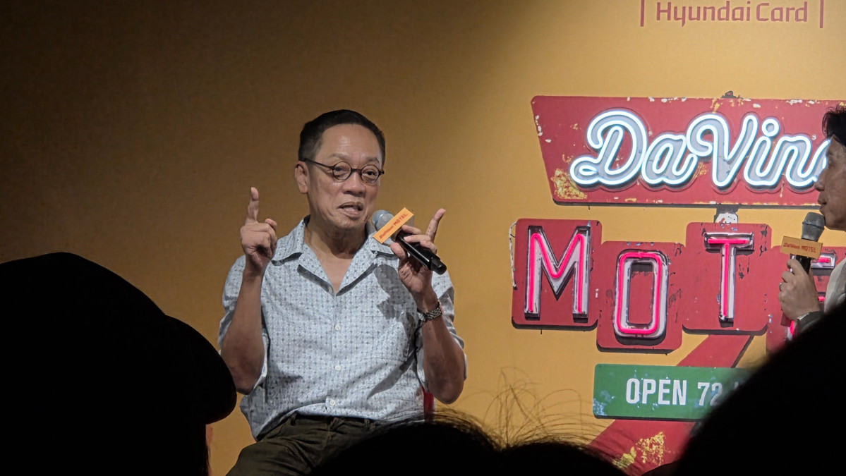 ▲20일 오후 서울 용산구 이태원에서 열린 현대카드 문화 융복합 행사 '다빈치 모텔'에서 정태영 현대카드 부회장과 유희열 안테나뮤직 대표가 대담을 가졌다. (김은재 기자. silverash@)